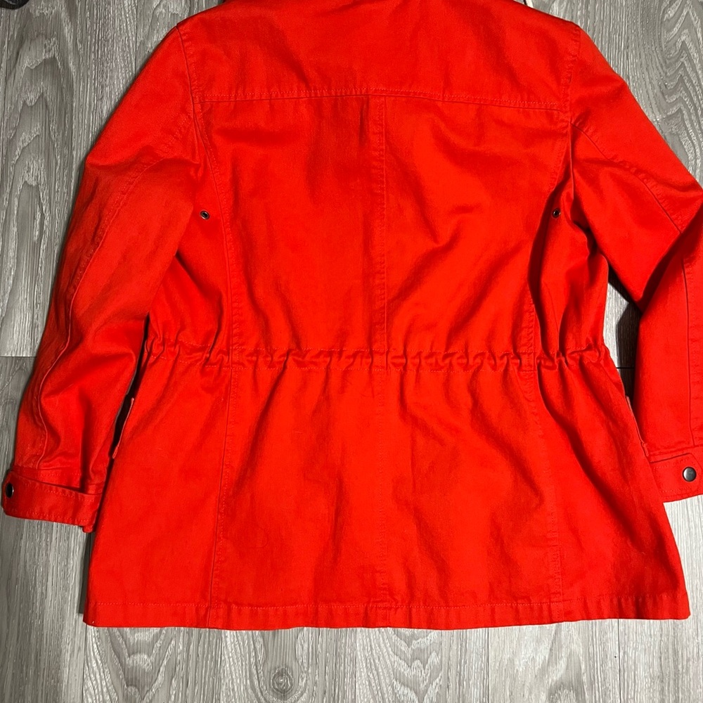 Gap Designed & Crafted Orange/Red Utility Parka J… - image 3
